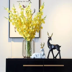 Modern Style Resin Animal Sculpture - Image 3