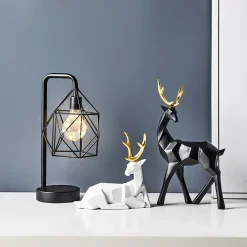 Modern Style Resin Animal Sculpture - Image 2