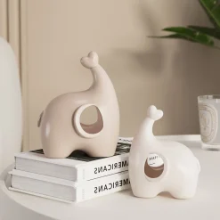 Hollow Couple Elephant Ornaments - Image 4