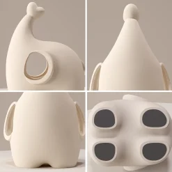 Hollow Couple Elephant Ornaments - Image 6