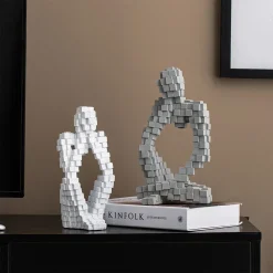 Nordic Style Thinker Statues - Image 3