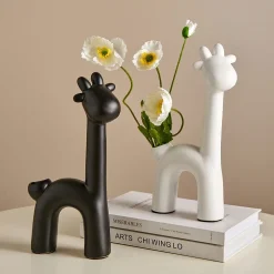 Ceramic Deer Vase - Image 5