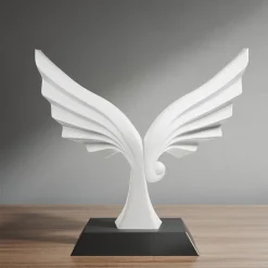 White Wing Statue - Image 2