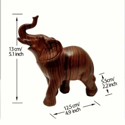 Wildlife Collection Elephant Sculpture - Image 3