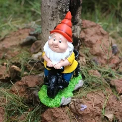 Flower Dwarf Courtyard Statue - Image 5