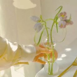 Spherical Flower Glass Vases - Image 6