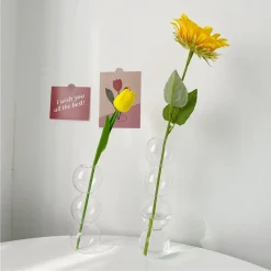 Spherical Flower Glass Vases - Image 3
