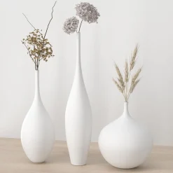 White Ceramic Vase Modern - Image 6