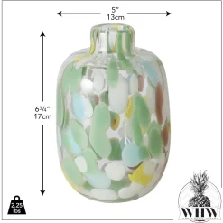 Confetti Glass Bud Vase - Image 4