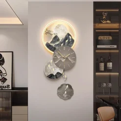 Luxury Wall Clocks Art Mural Led - Image 6
