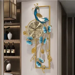 Peacock Wall Clocks - Image 4