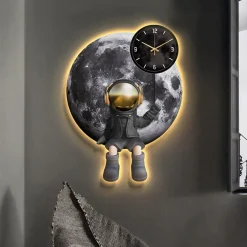Cartoon Wall Clocks Silent Nordic - Image 2