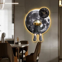 Cartoon Wall Clocks Silent Nordic - Image 4