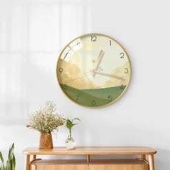 Aesthetic Wall Watch Metal Wall Art - Image 3
