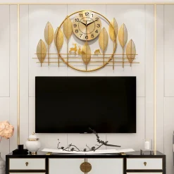 Korean Modern Design Wall Clock - Image 2