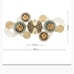 Wall Clocks Luxury Art Mural - Image 3