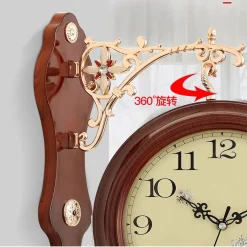 Luxury Round Wall Watch Fashion - Image 4