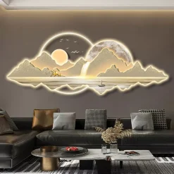 Wall Clocks Art Mural Led - Image 4