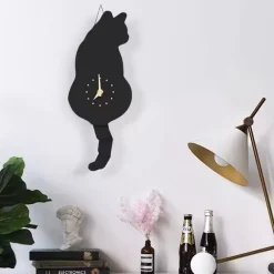 Cat Modern Wall Clocks Art - Image 4