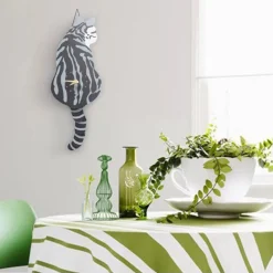 Cat Modern Wall Clocks Art - Image 5