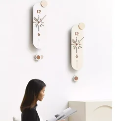 Oriental Art Silent Wall Clock - Image 2
