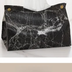 Marble Pattern Tissue Storage Box - Image 6