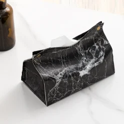 Marble Pattern Tissue Storage Box - Image 4