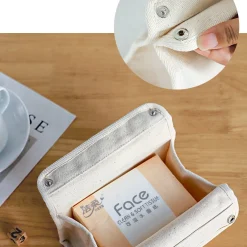 Canvas Fabric Foldable Tissue Paper - Image 4