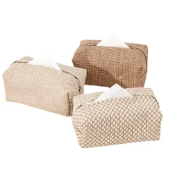 Simple Linen Tissue Box - Image 6