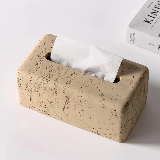 Cave Stone Tissue Box - Image 3