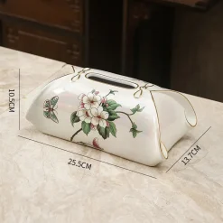 Vintage Luxury Tissue Holder - Image 3