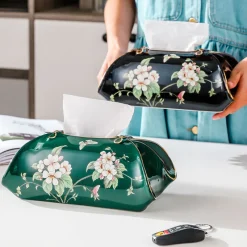 Vintage Luxury Tissue Holder - Image 2