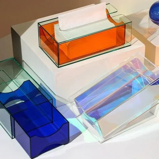 Acrylic Drawer Tissue Box - Image 5