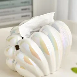 Shell Shape Tissue Box Tissue - Image 5