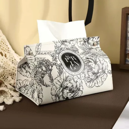 Classic Floral Tissue Box - Image 6