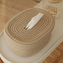 Tissue Box Cotton Rope Woven - Image 2