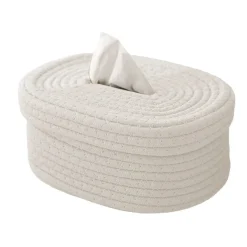 Tissue Box Cotton Rope Woven - Image 3