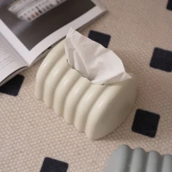 Ceramic Chocolate Tissue Box - Image 5