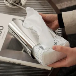 Stainless Steel Tissue Box - Image 2