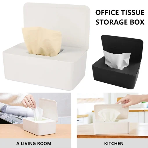 Wet Tissue Box Dustproof - Image 3