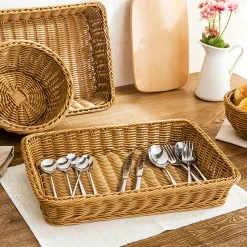 Basedidea Rectangle Bread Basket - Image 4