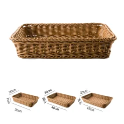 Basedidea Rectangle Bread Basket - Image 2