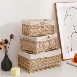 Hand Woven Storage Baskets - Image 2