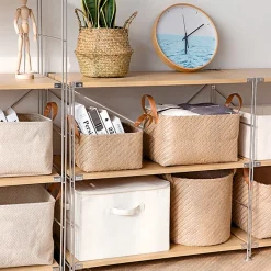 Jute Foldable Storage Basket Woven - Image 5
