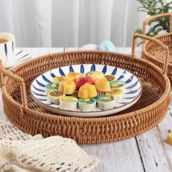 Round Storage Baskets Woven - Image 6