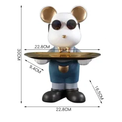 Wildlife Bear Figurine - Image 4