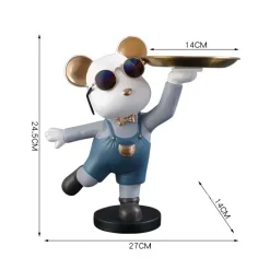 Wildlife Bear Figurine - Image 5