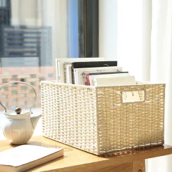 Solid Color Woven Storage - Image 5