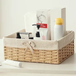 Ins Handwoven Storage Box - Image 5