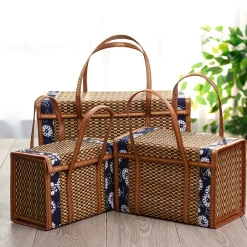 Bamboo Weaving Storage - Image 2